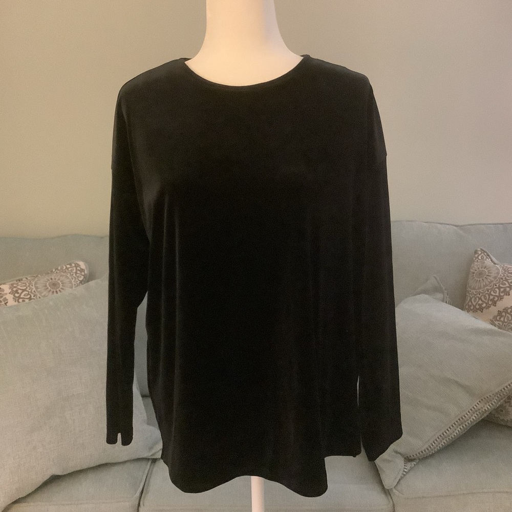 NWT! J.Jill velvet top